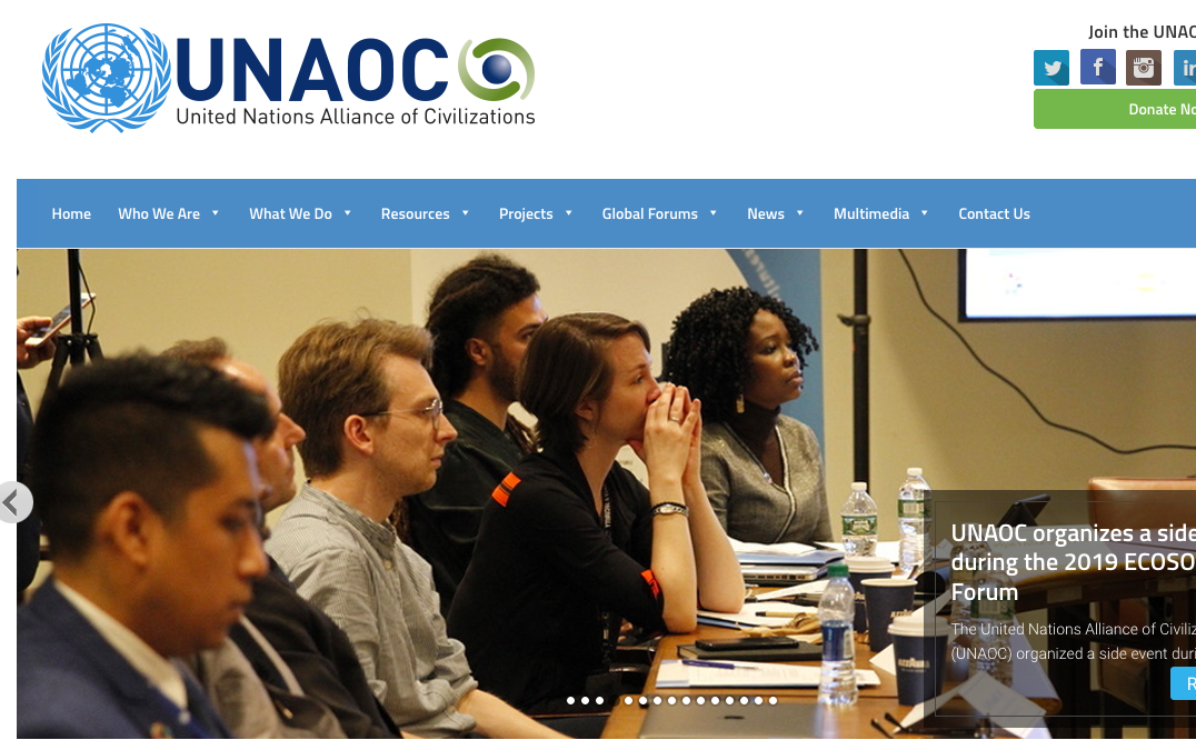 UNAOC « United Nations Alliance of Civilizations »